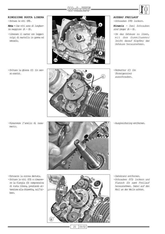 1999-2004 Malaguti Ciak 150 Service Manual
