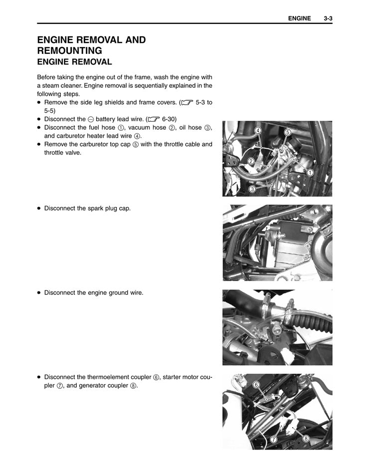 2000-2012 Suzuki GS500 GS500E Manual doble paralelo
