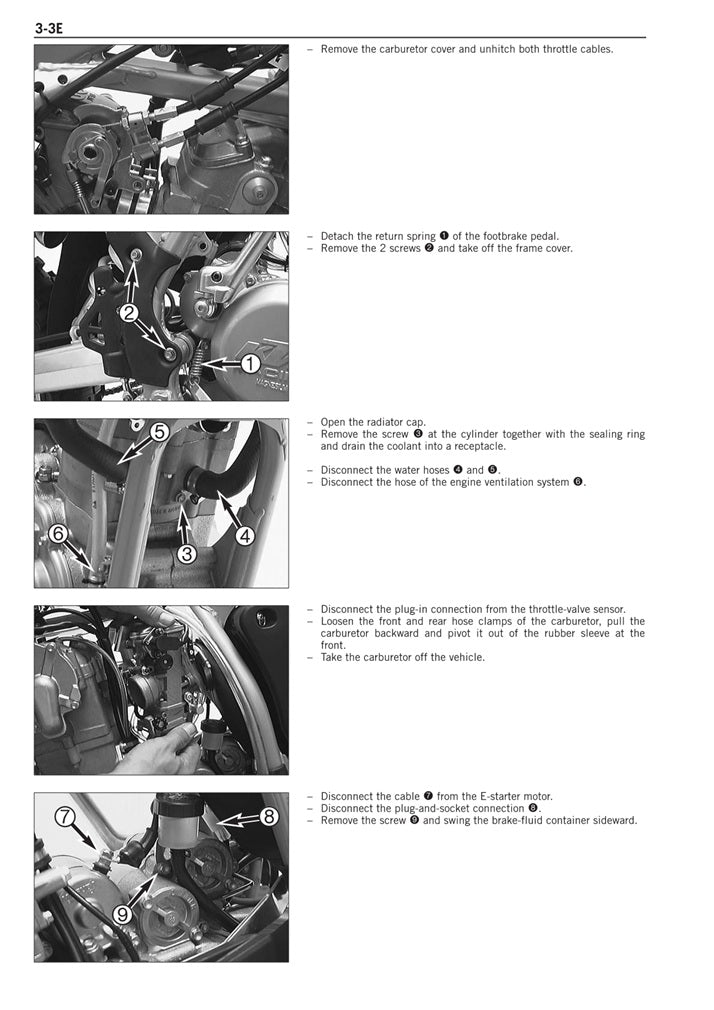 2004-2007 KTM 450SX 450 SX Service Manual