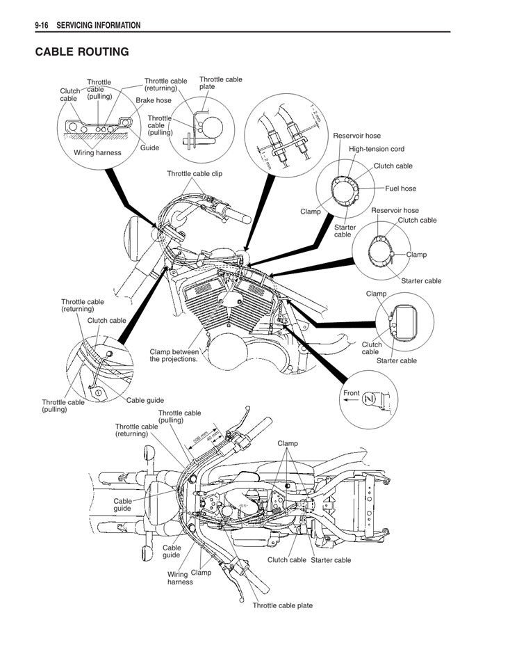 2001-2012 Suzuki VL800 VL 800 VL800C VL800T Intruder Volusia Service Manual