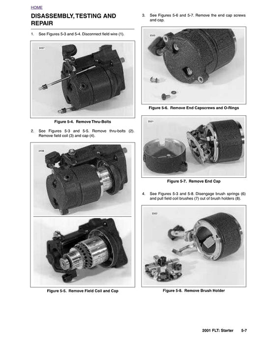 2001 Harley Davidson FLHTCU FLHTCUI Electra Glide Ultra Classic Service Manual