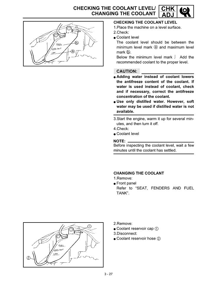 2001-2005 Yamaha YFM660R YFM 660 Raptor ATV Quad Service Manual
