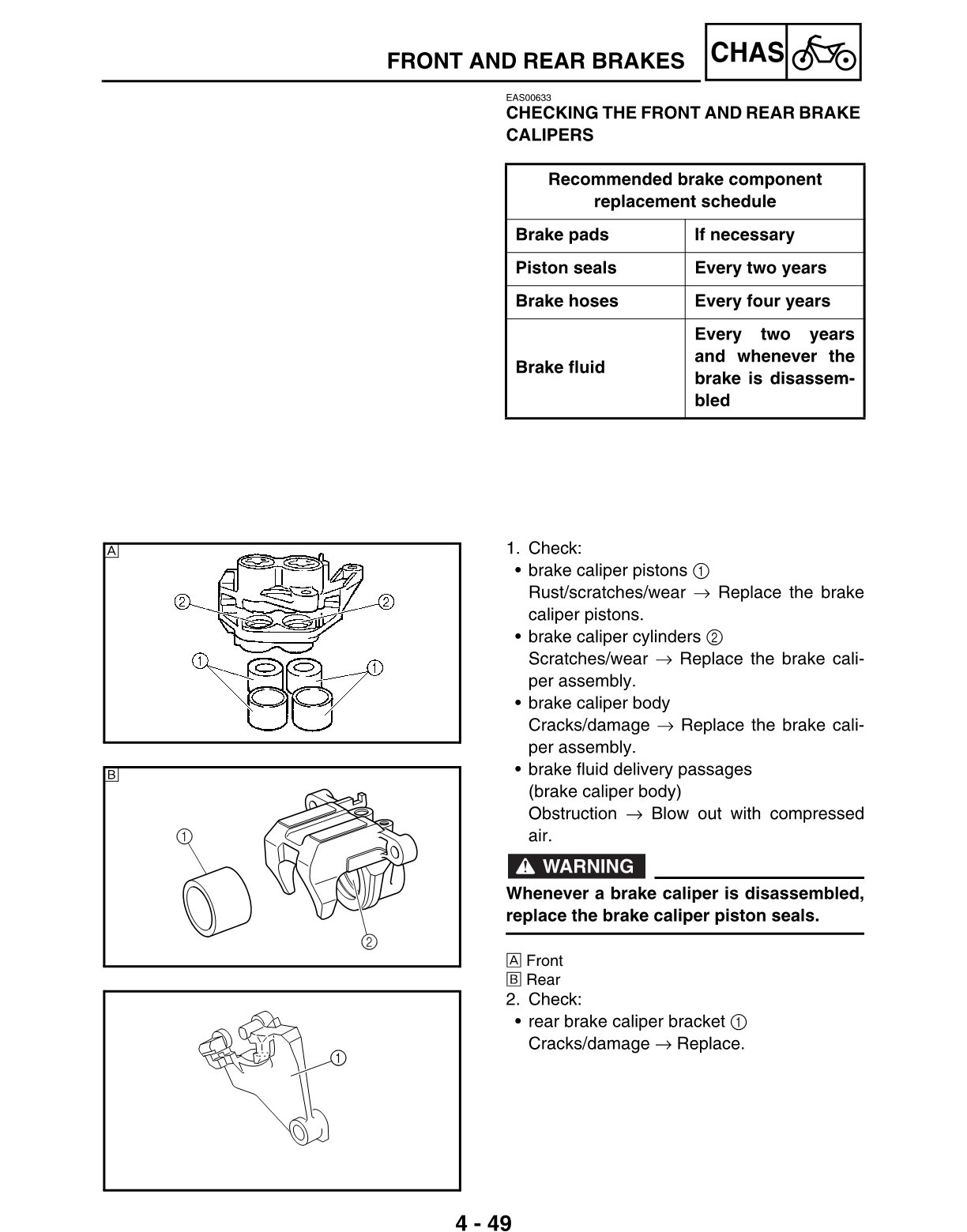 2002-2010 Yamaha XV1700 XV 1700 A Road Star Service Manual