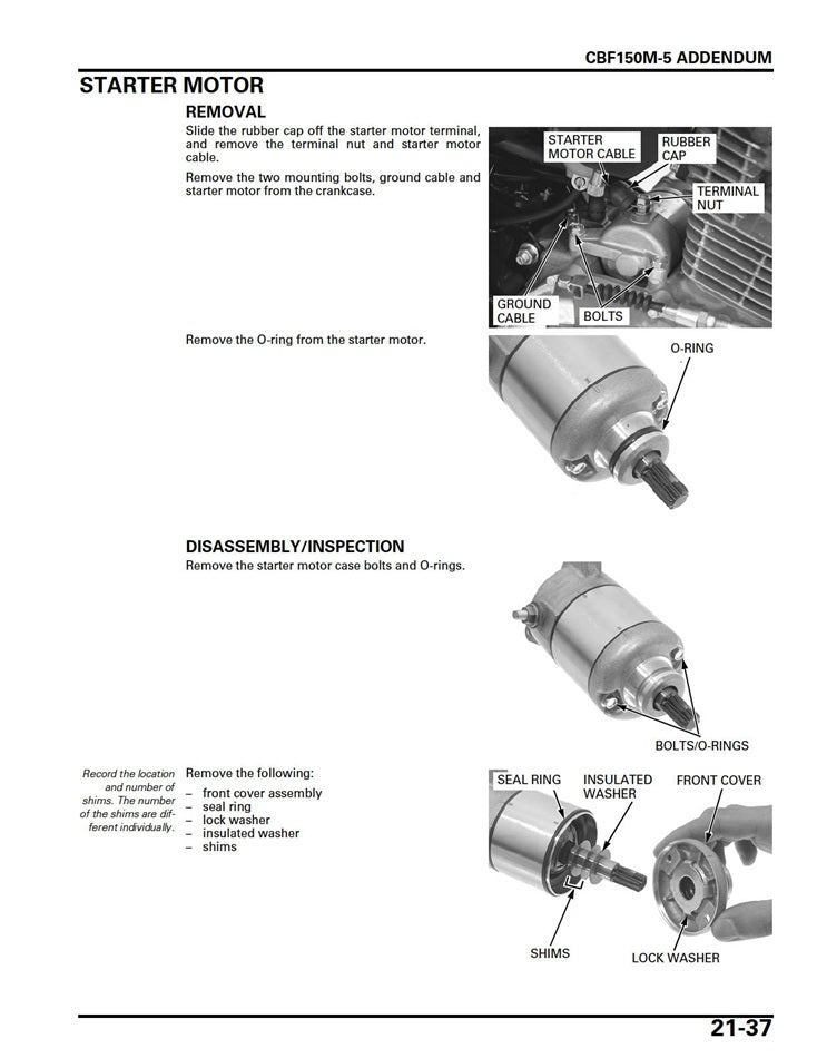 2013-2015 Honda CB500F Handbuch