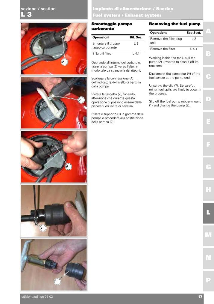 2003-2005 Ducati Monster 800 Twin Service Manual