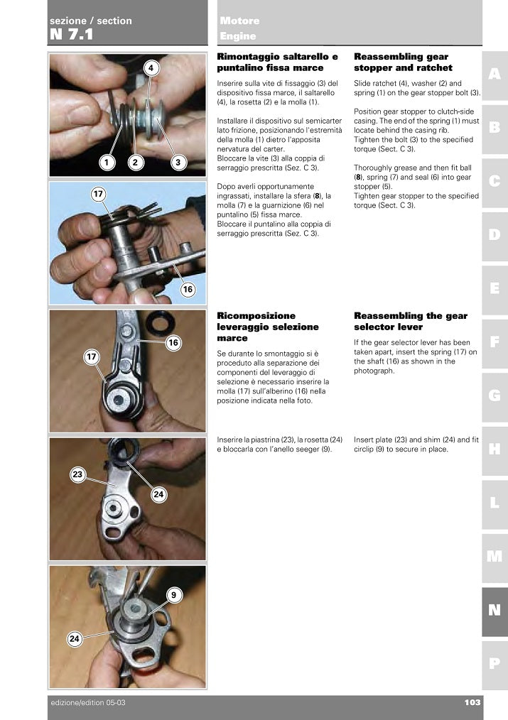 2003-2005 Ducati Monster 800 Twin Service Manual