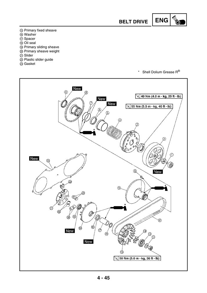 2003-2011 Yamaha AL115 Mio Scooter Service Manual