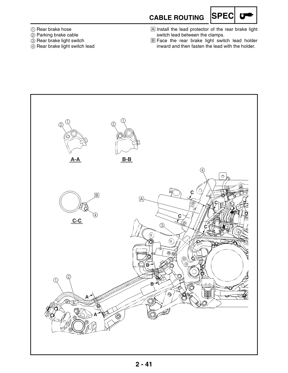 2003-2005 Yamaha YFZ450 YFZ 450 Raptor ATV Quad Service Manual