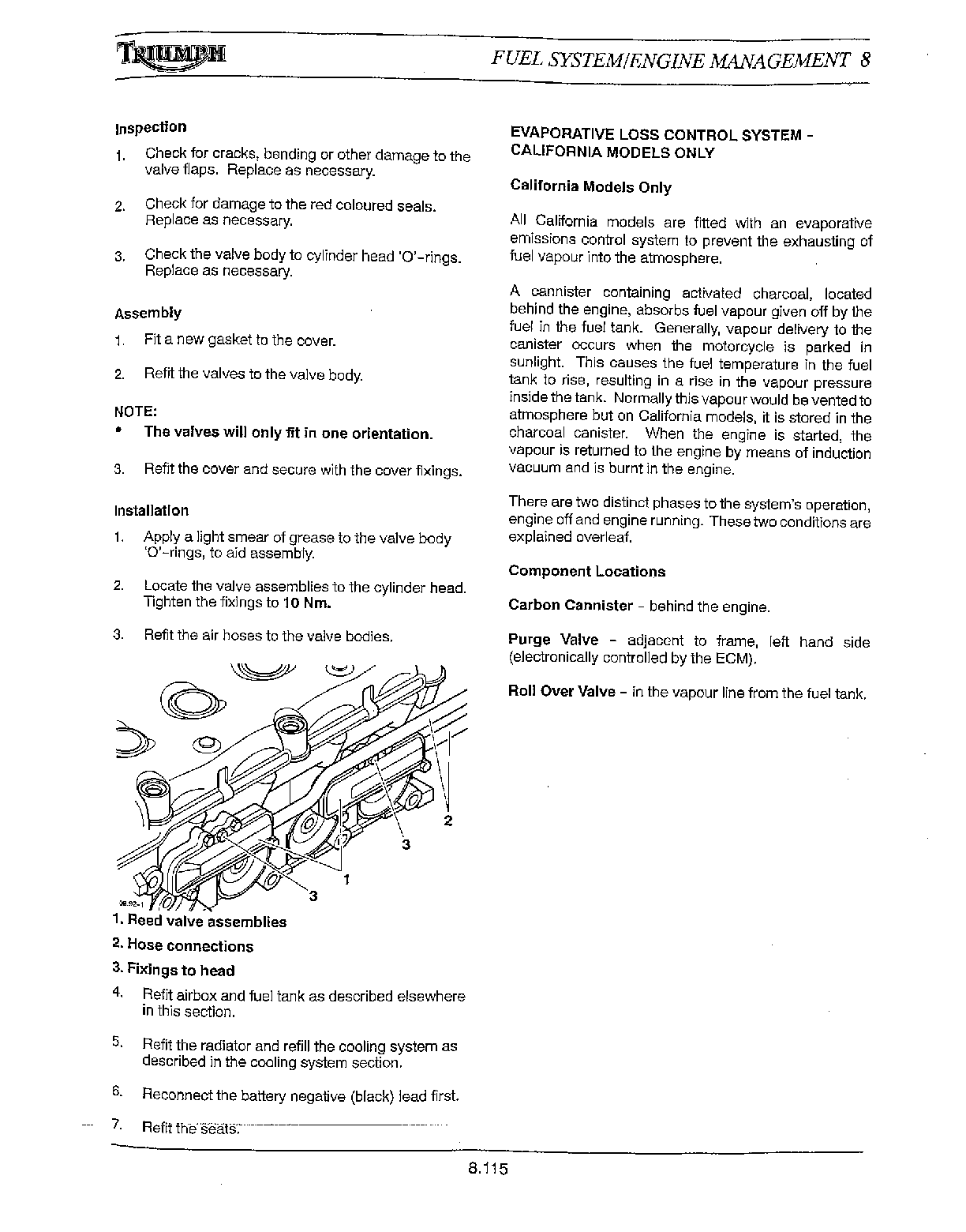 2002-2004 Triumph Daytona 600 599cc Triple Service Manual