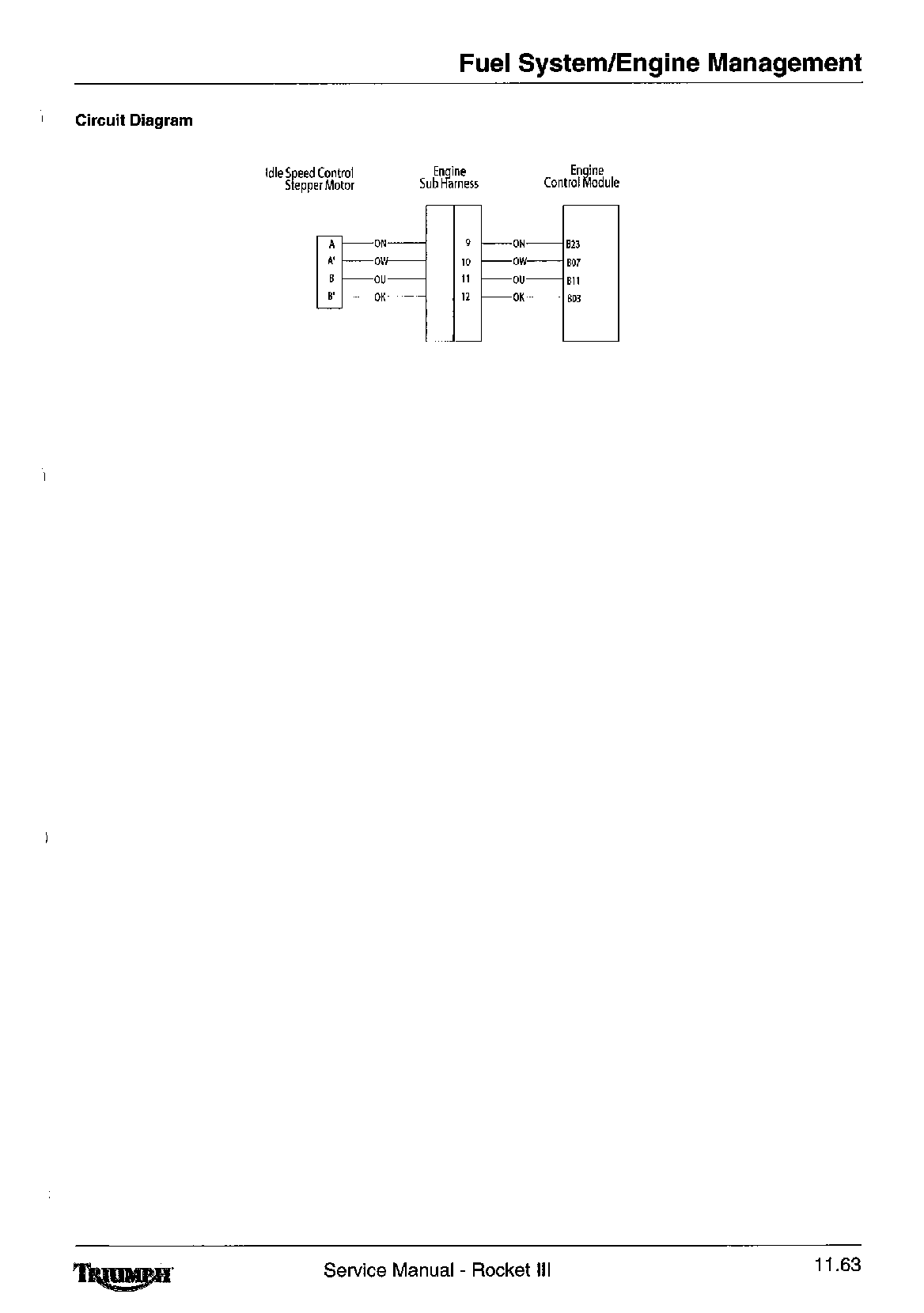 2004-2017 Triumph Rocket III Touring Triple Cruiser Service Manual