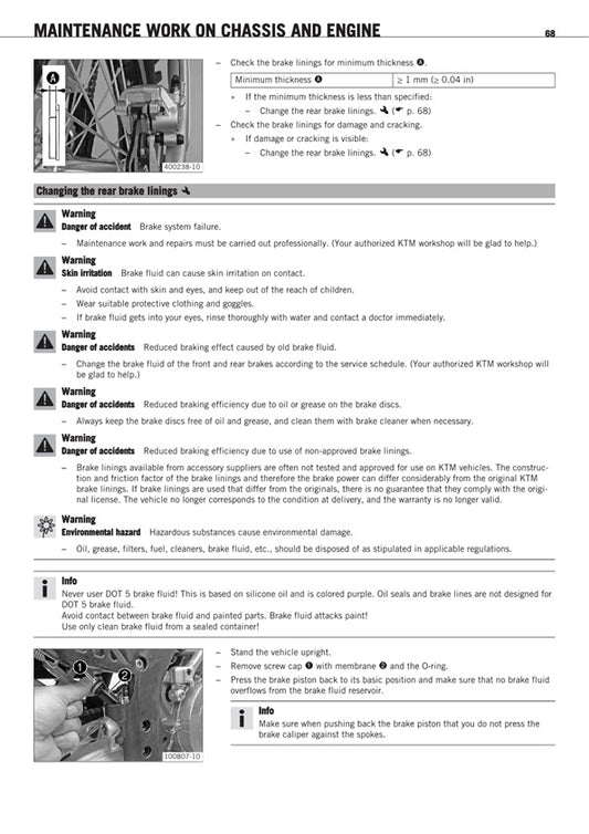 2005-2010 KTM 250 XCF XC-F Service Manual