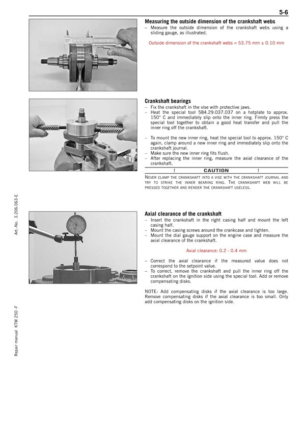 2005-2010 KTM 250 XCFW XCF-W Service Manual