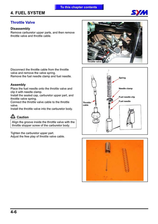 2005-2016 KYMCO MXU 250 250cc ATV Quad Manual de servicio