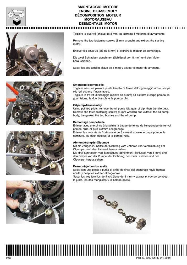 2005 Husqvarna TE450 TE 450 Service Manual