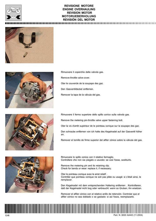 2005 Husqvarna TE450 TE 450 Service Manual