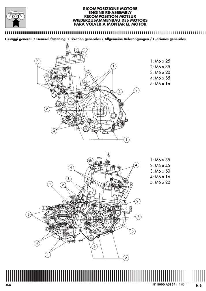 2006 Husqvarna WR250 WR 250 Service Manual
