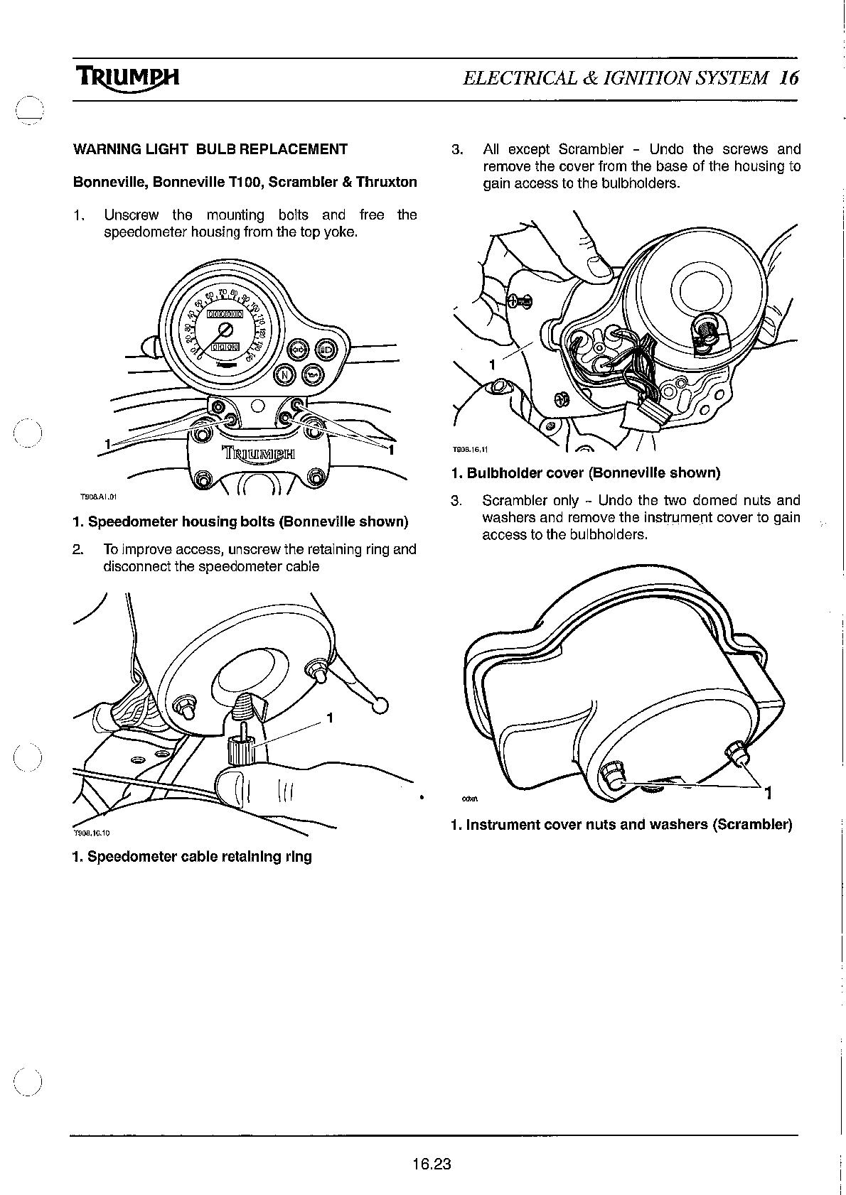 2001-2007 Triumph America Twin Service Manual