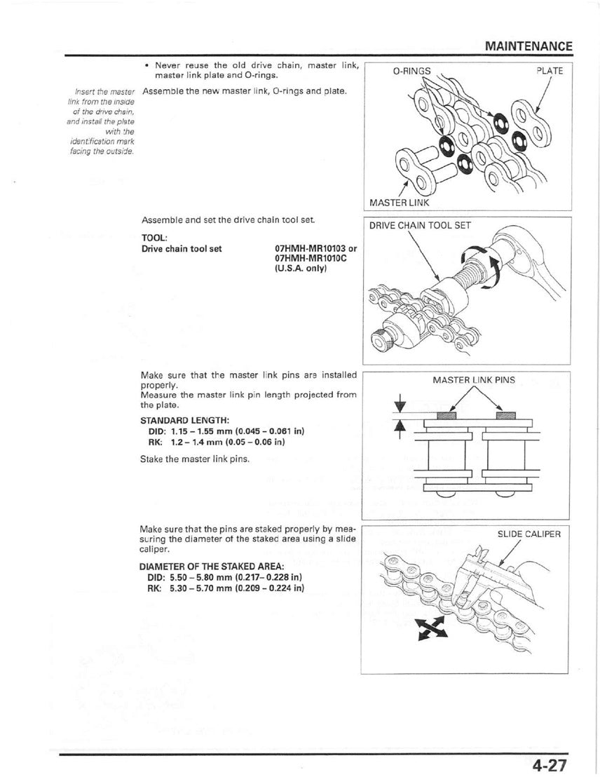 2007-2008 Honda CBR600 CBR600RR Handbuch