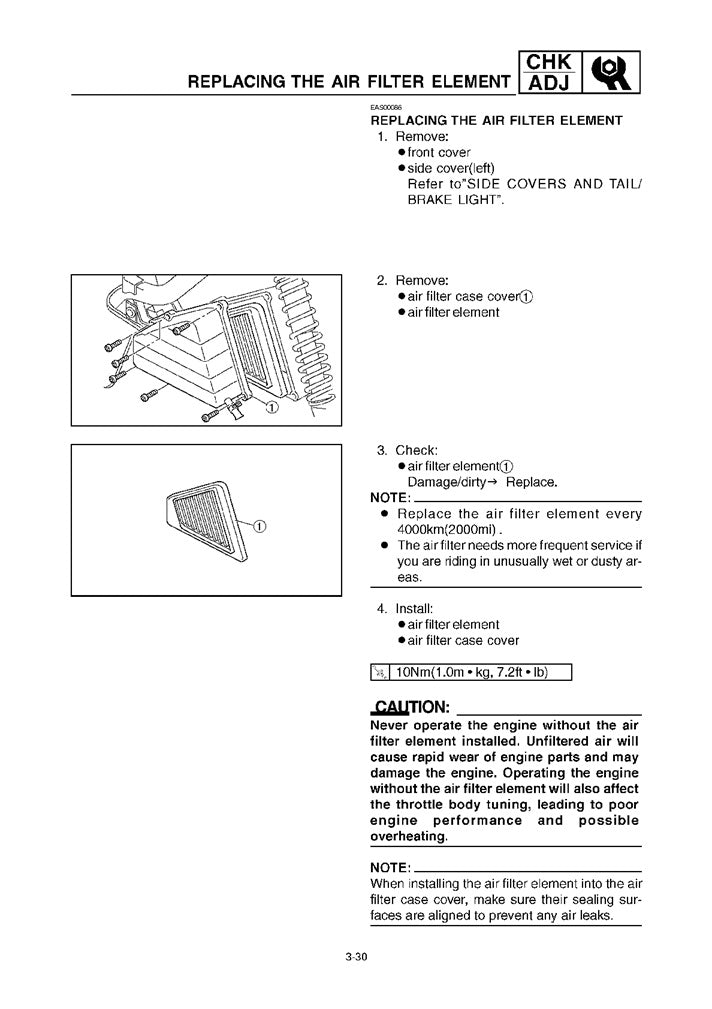 2007 on Yamaha XF50 C3 Giggle Scooter Service Manual
