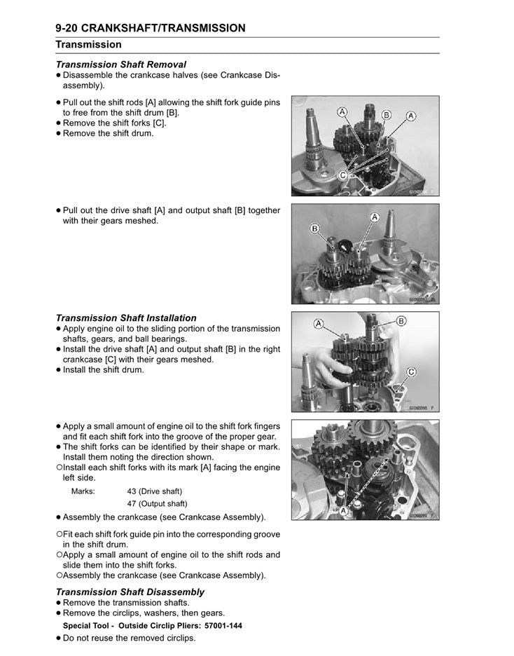 2008-2023 Kawasaki KLX450R Service Manual