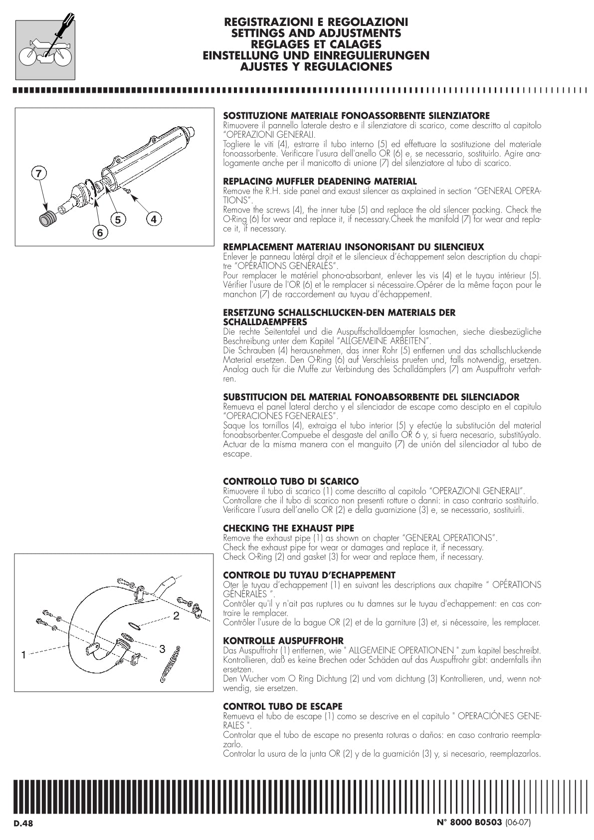 2008-2009 Husqvarna CR125 CR 125 Service Manual