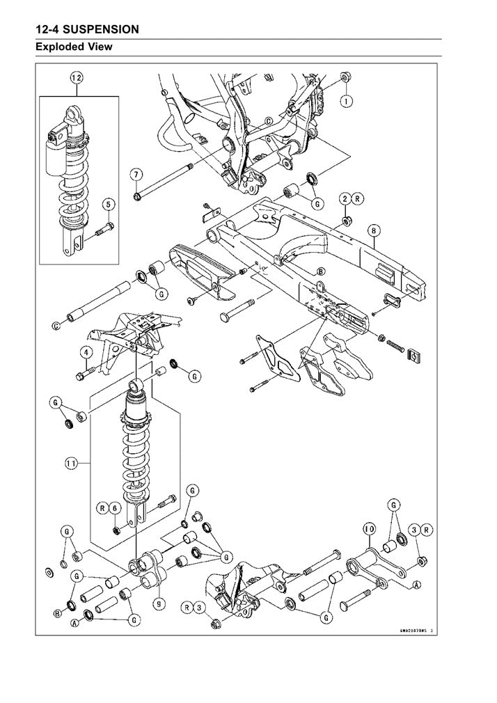 2008 Onwards Kawasaki KLX140R KLX140 KLX 140 Service Manual