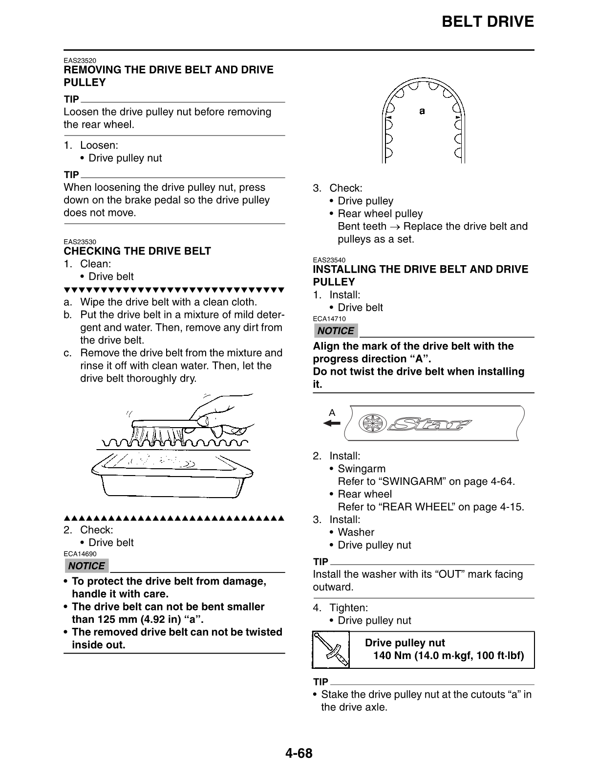 2009-2017 Yamaha XVS950 Midnight Star Dragstar Service Manual