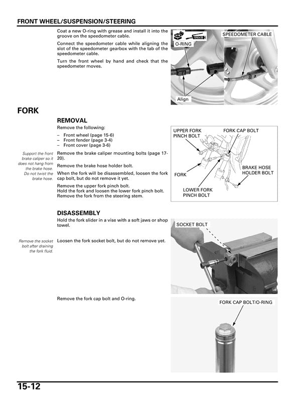2008-2016 Honda NHX110 NHX 110 Scooter Service Manual
