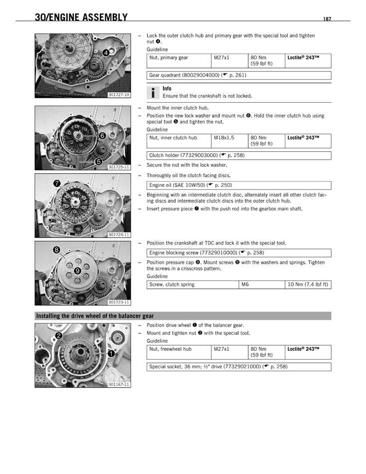 2009 KTM 505 XCF XC-F Service Manual