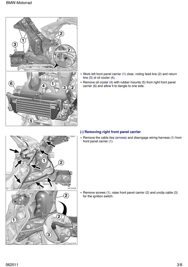 2010-2016 BMW K1600GT Service Manual