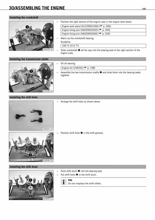 2011 KTM 150 XC 150XC Service Manual