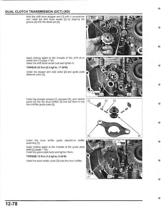 2013-2015 Honda NC750S NC750 S Service Manual