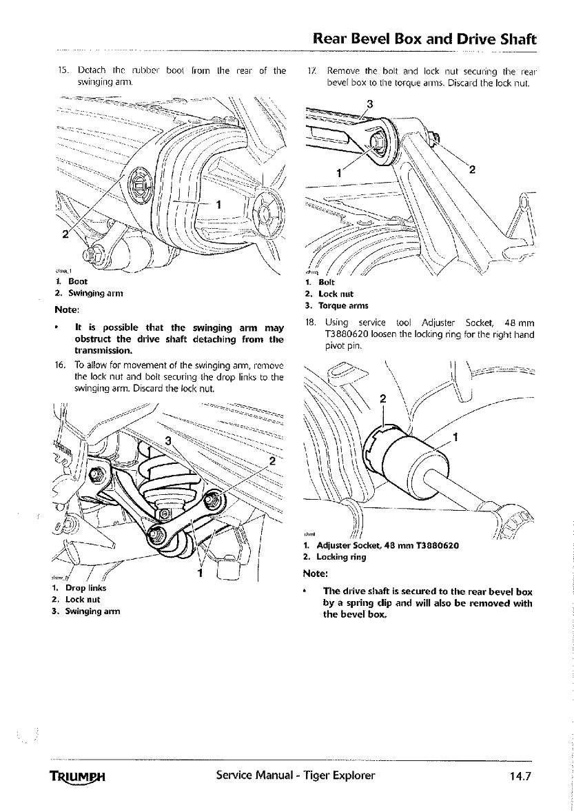 2012-2015 Triumph Tiger Explorer 1200 Service Manual
