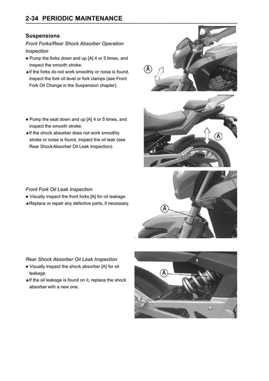 2012-2017 CFMoto 650NK 650 NK Service Manual