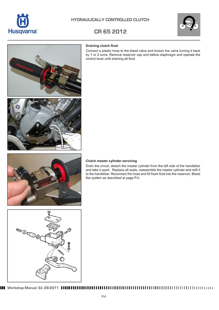 2012 Onwards Husqvarna CR65 CR 65 Service Manual