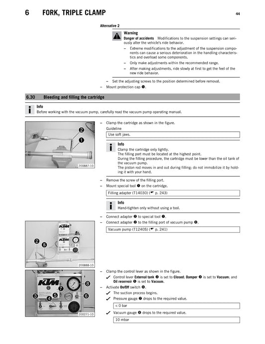2012 KTM 350 XCF XC-F Service Manual