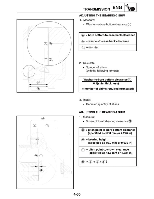 2012-2018 Yamaha YFM300 YFM 300 Grizzly ATV Quad Service Manual