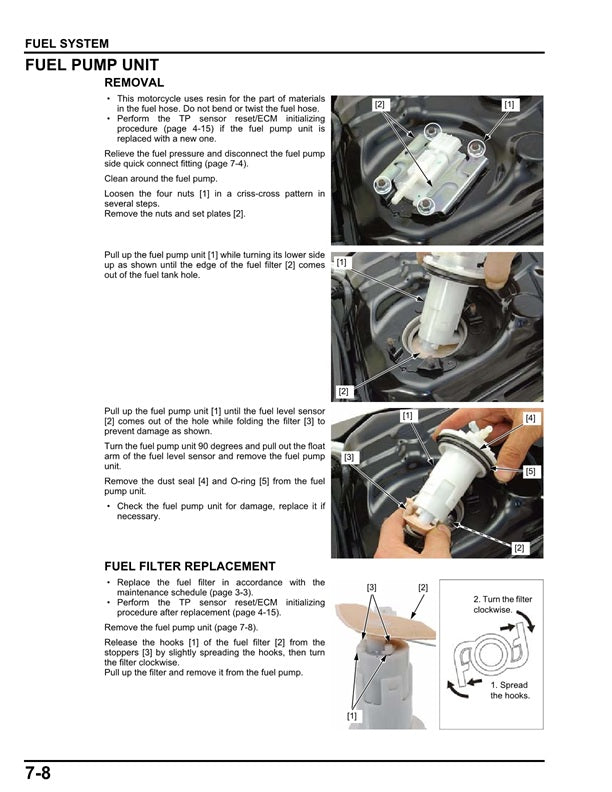 2012 on Honda AFS125 Wave 125 Service Manual