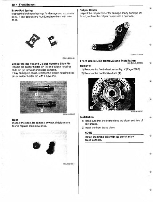 2013-2018 Suzuki AN650 AN 650 Burgman Scooter Service Manual