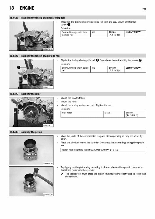 2014-2016 KTM 450 EXC Service Manual