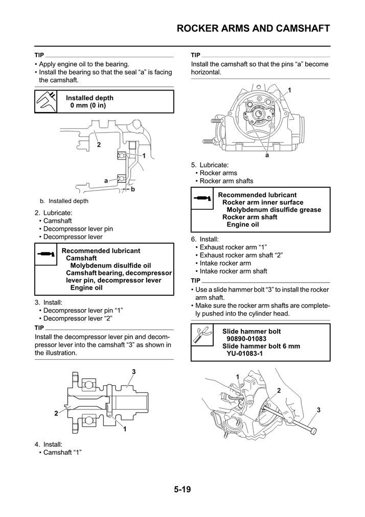 Manual de servicio de enduro Yamaha WR250F 2007-2014