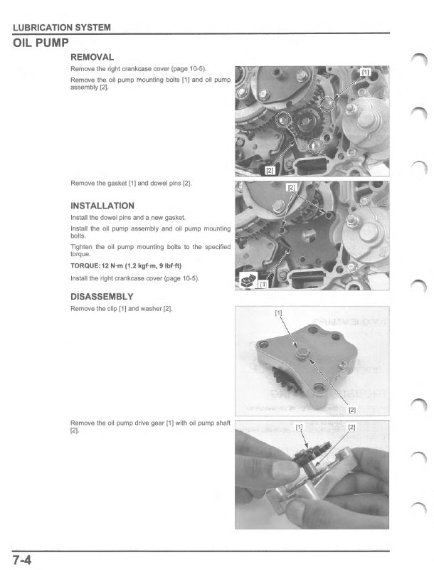 2014-2018 Honda CRF 125 CRF125F Service Manual