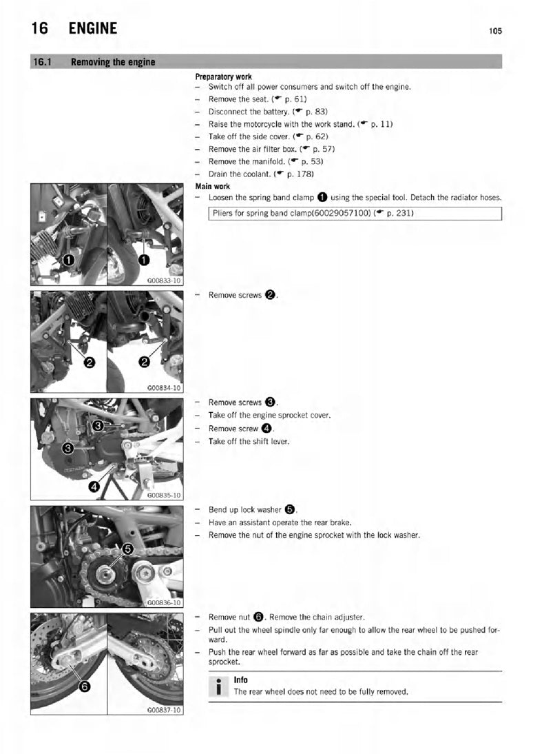 2014-2017 KTM 690 SMC R Servicehandbuch