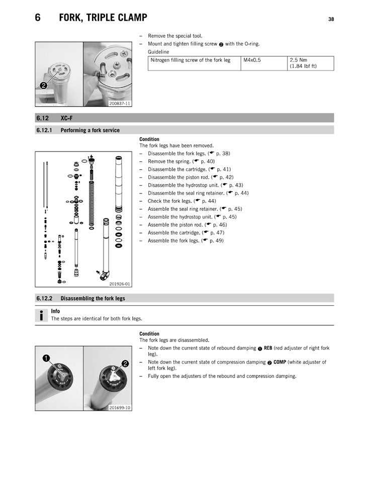 2014 KTM 250 SXF SX-F Service Manual