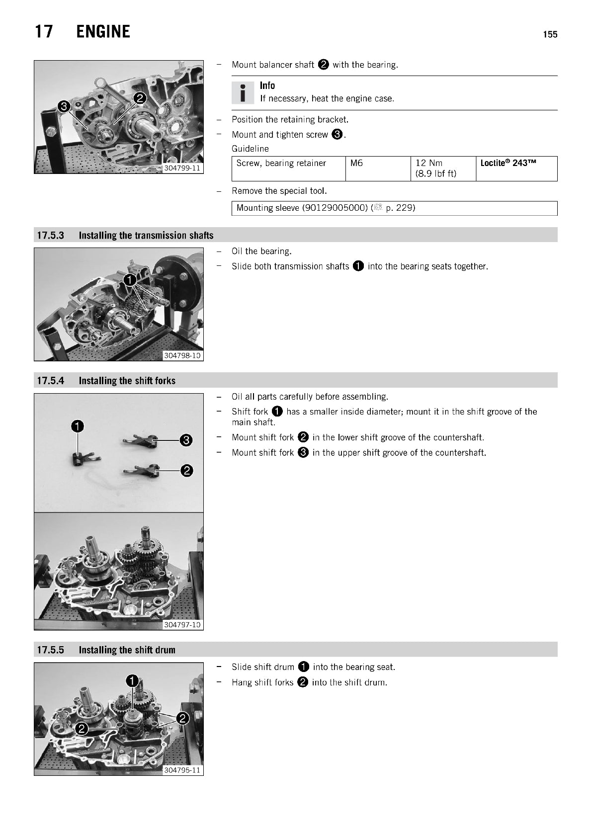 2014-2017 onwards KTM RC125 RC 125 Service Manual
