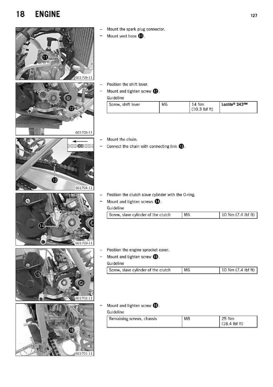 2015 KTM 250EXC 250 EXC EX-C Service Manual