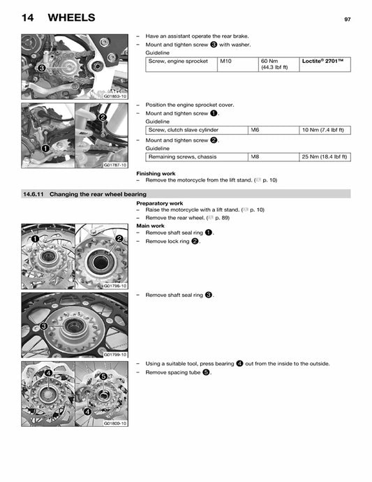 2015 Husqvarna FC 250 FC250 Service Manual