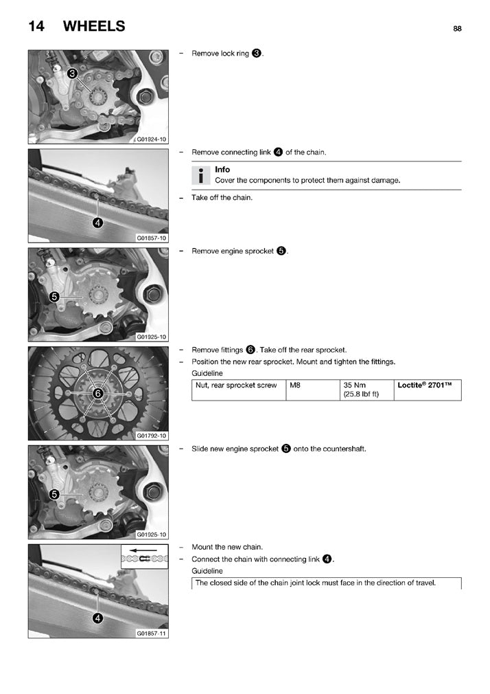 2015 Husqvarna TE 250 TE250 Service Manual