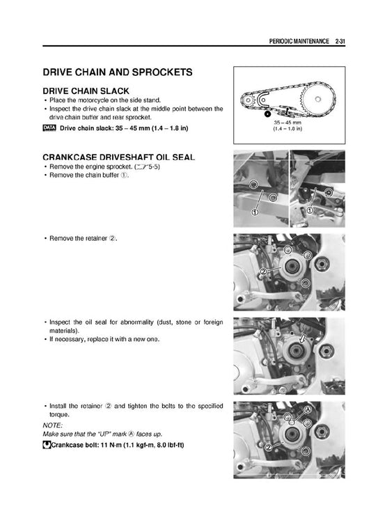2016-2017 Suzuki RMZ450 RMZ RM-Z 450 Motocross Service Manual