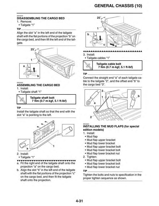 2016-2018 Yamaha Viking 700 EPS Base SxS Service Manual